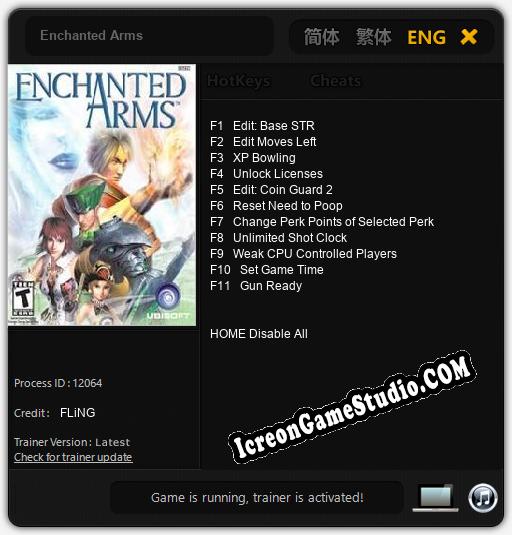Enchanted Arms: Cheats, Trainer +11 [FLiNG]
