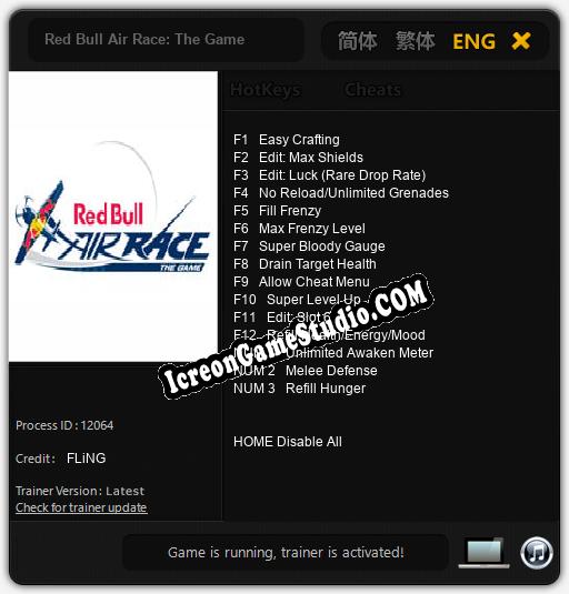 Red Bull Air Race: The Game: Treinador (V1.0.77)